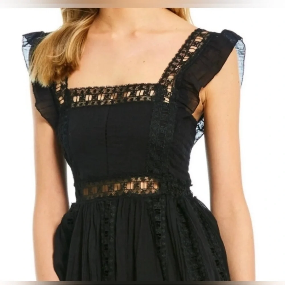 Free People Verona Mini Dress Size XS Like New - Picture 6 of 8